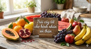 Ăn 7 loại trái cây tốt cho người bị sỏi thận