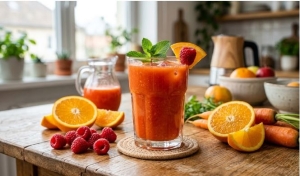 Nước ép công thức giúp trẻ hóa làn da từ quả mọng