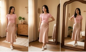 Mùa xuân hè 8 công thức phối đồ tôn da cho màu hồng