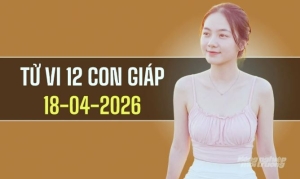 Ngày 18/4/2026: tử vi 12 con giáp tuổi Thìn, Hợi đón thuận lợi