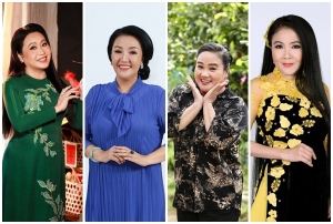 Bốn chị em làm nghệ sĩ được đông đảo công chúng yêu mến