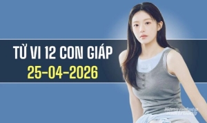 Ngày 25/4/2026: tử vi 12 con giáp tuổi Dần khởi sắc, Thìn thăng tiến