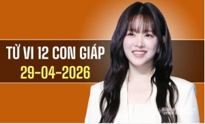 Ngày 29/4/2026: tử vi 12 con giáp tuổi Tý thuận lợi, Sửu gặp trục trặc