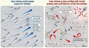 Ảnh hưởng của thuốc kháng sinh thế nào đến khả năng sinh sản