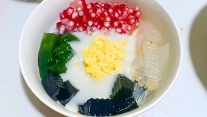 Thực đơn hàng ngày: Chè xoa xoa hạt lựu