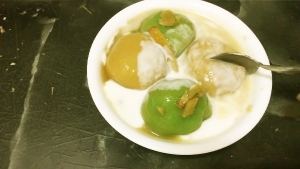 Thực đơn hàng ngày: Chè trôi nước nhân khoai môn