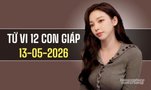 Ngày 13/5/2026: Tử vi 12 con giáp tuổi Dần, Mùi đón nhận may mắn