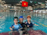 Huấn luyện viên Bằng Linh lan toả tinh thần phòng chống đuối nước cho trẻ