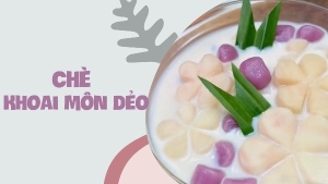 Thực đơn hàng ngày: Chè khoai môn dẻo