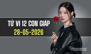 Ngày 28/5/2026: Tử vi 12 con giáp Tuổi Mão khả quan, Tỵ suôn sẻ
