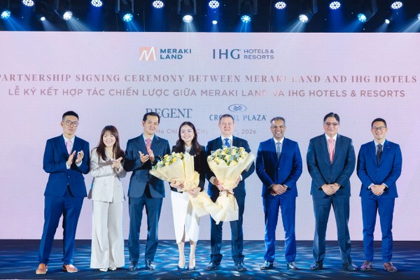 IHG ký kết hợp tác chiến lược cùng Meraki Land phát triển 2 khách sạn mới tại Việt Nam