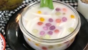 Thực đơn hàng ngày: Chè trân châu cốt dừa