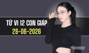 Tử vi 12 con giáp hôm nay 28/6/2026: Tỵ nhiều cơ hội, Tuất đón vận may