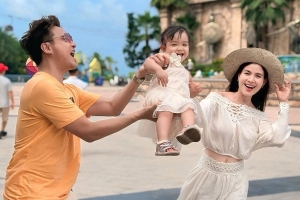 Kha Ly – Thanh Duy dành trọn yêu thương cho con gái sau 8 năm mong chờ