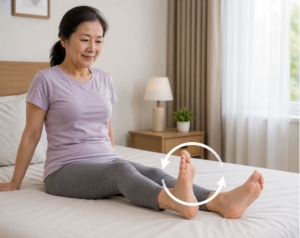 5 bài tập ngay trên giường giúp giảm cứng khớp sau khi thức dậy