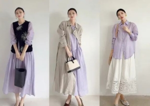 Tủ đồ màu tím nhạt: Dịu dàng, thanh lịch nhưng không hề mờ nhạt