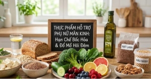 4 nhóm thực phẩm có thể giúp giảm bốc hỏa, đổ mồ hôi đêm ở phụ nữ mãn kinh