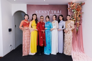 NTK Kenny Thái bắt đầu chương mới từ những giá trị của áo dài Việt