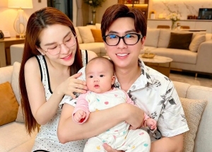 Hồ Việt Trung nỗ lực 200% để chăm lo tổ ấm sau khi đón con thứ hai