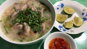 Thực đơn hàng ngày: Cháo ếch