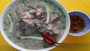 Thực đơn hàng ngày: Cháo gân bò 