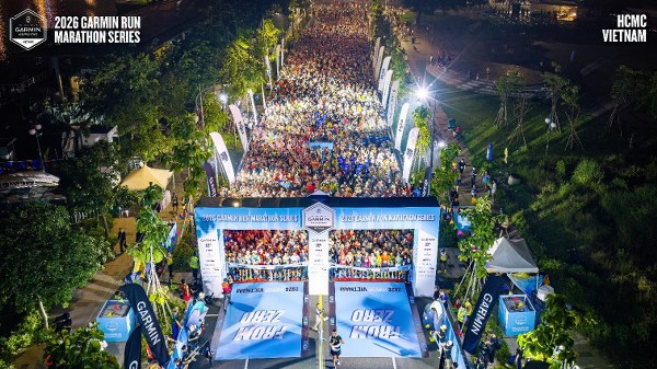 Gần 7.500 runner tham gia Garmin Run Vietnam 2026